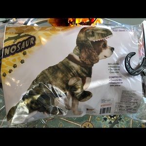 Dinosaur dog costume